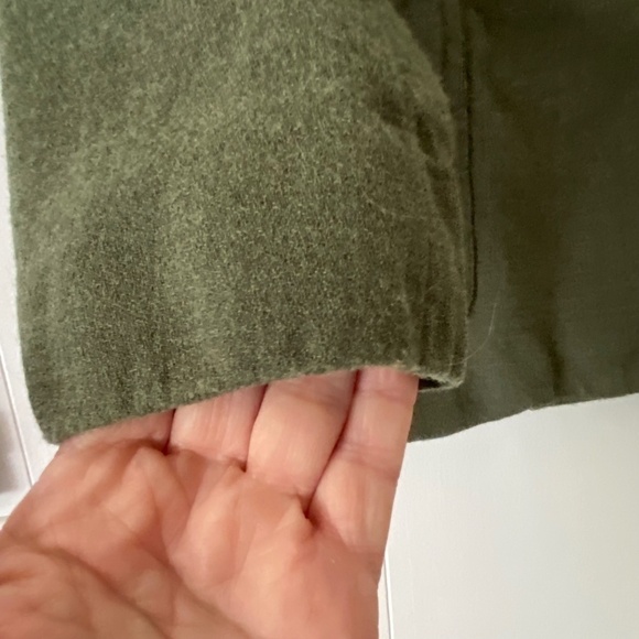 Femme De Carriere Sandra Angelozzi pure wool double breasted green jacket - Picture 4 of 13